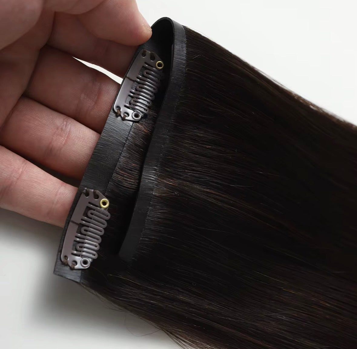 Clip In- Dark Chocolate Brown – #4