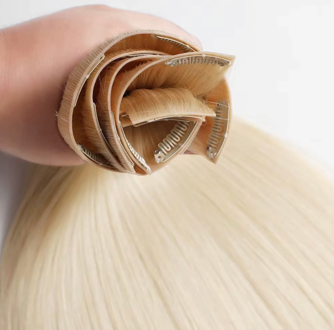 Clip-In Champagne Blonde