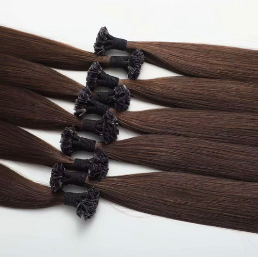 Dark Brown Keratin Hair