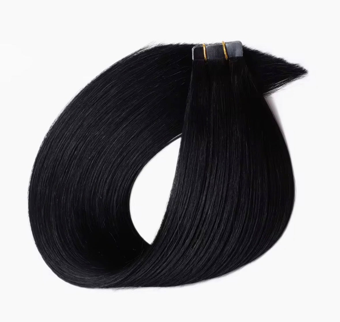 Tape-In Jet black