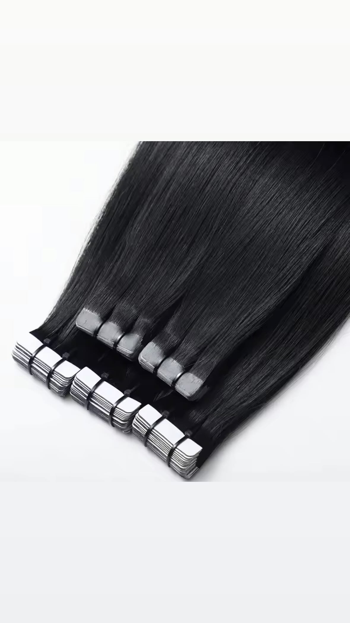 Tape-In Jet black