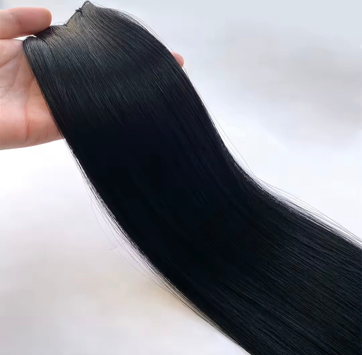 Jet Black Weft Hair