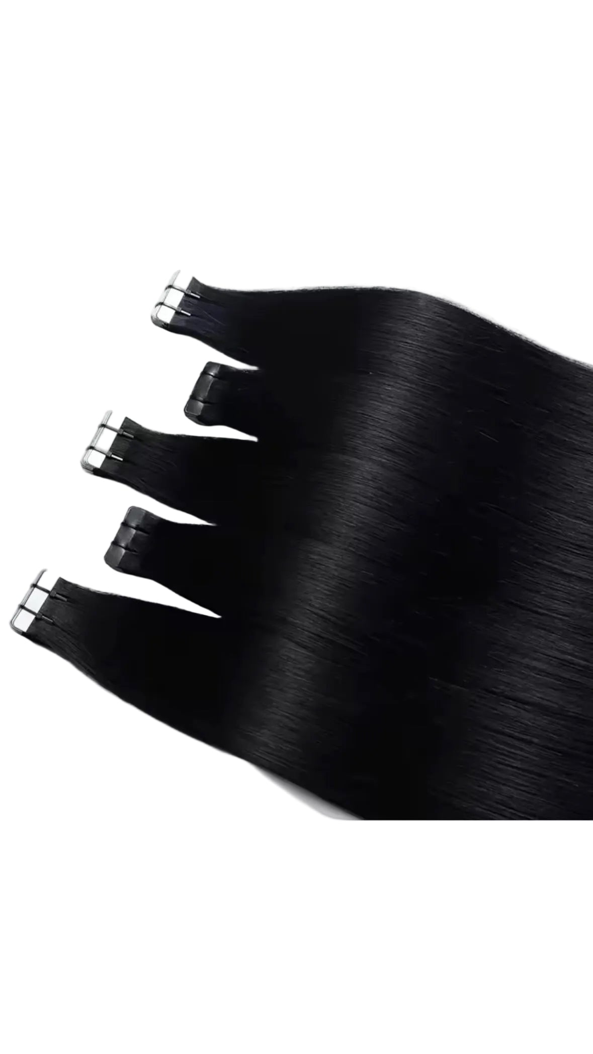 Tape-In Jet black