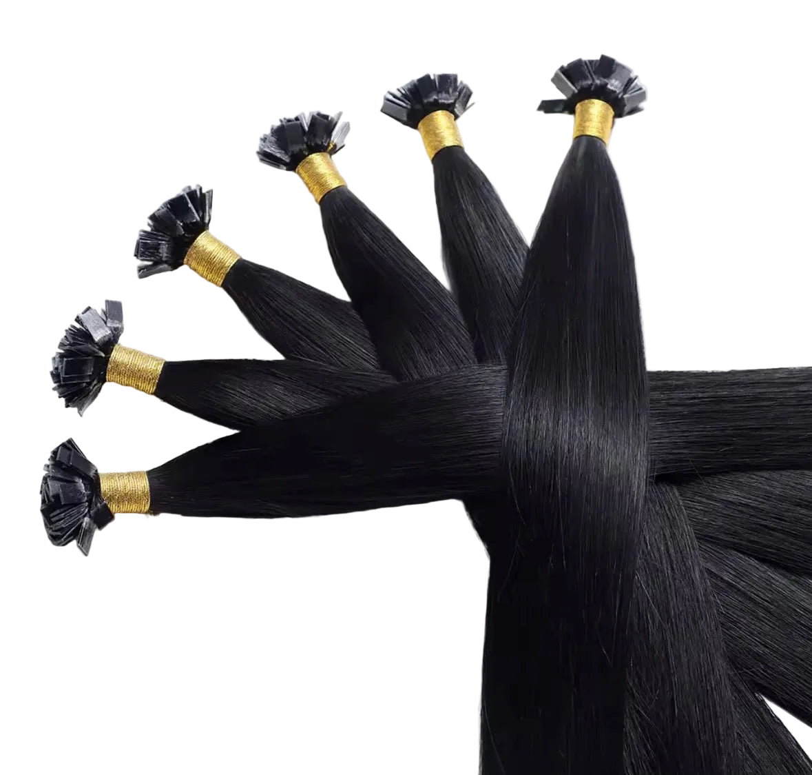 Jet Black Keratin Hair
