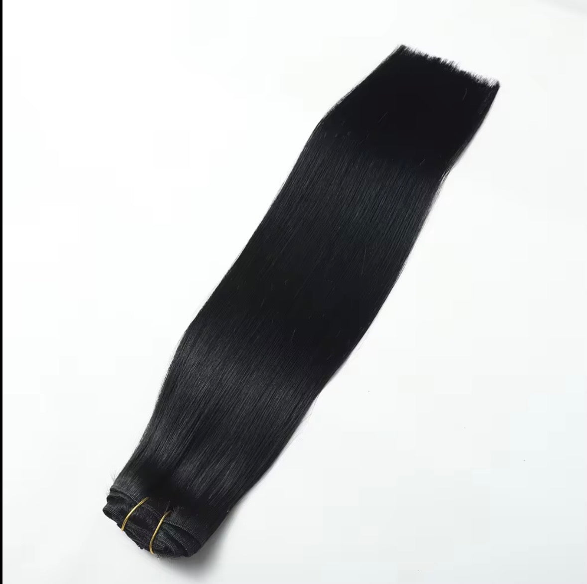 Jet Black Weft Hair