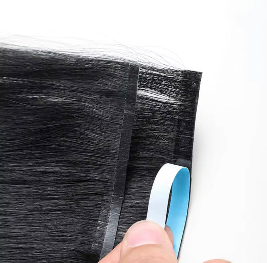 Invisible Tape Hair Extensions-Jet Black