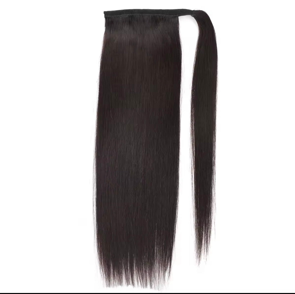 Natural Black Pony tail
