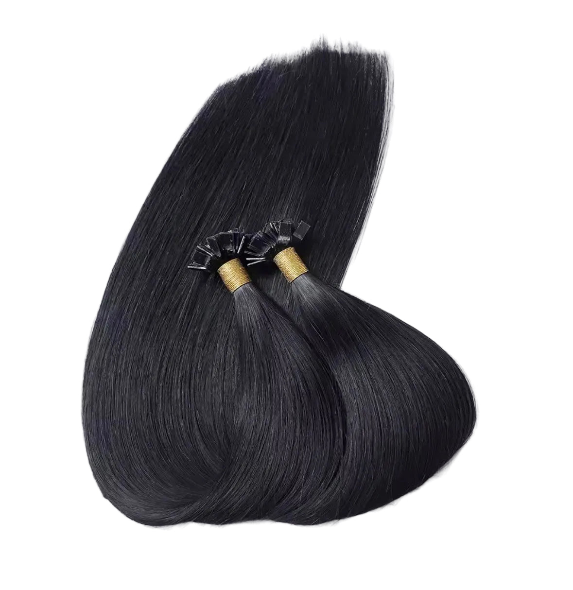 Jet Black Keratin Hair