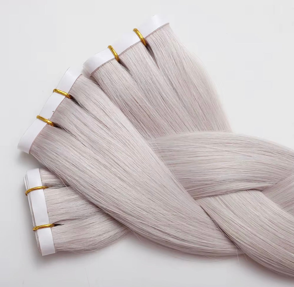 Weft Frosted Platinum Blonde