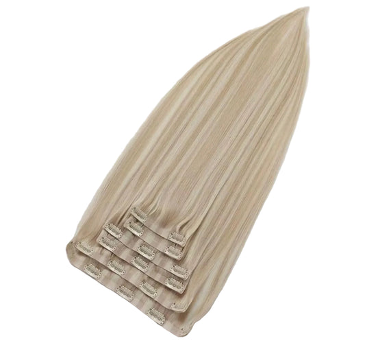 Scandinavian Blonde Clip-In Hair Extensions