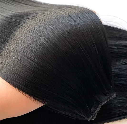Jet Black Weft Hair