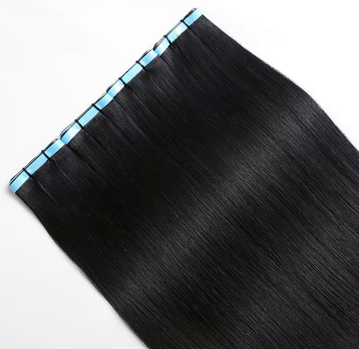 Invisible Tape Hair Extensions-Jet Black