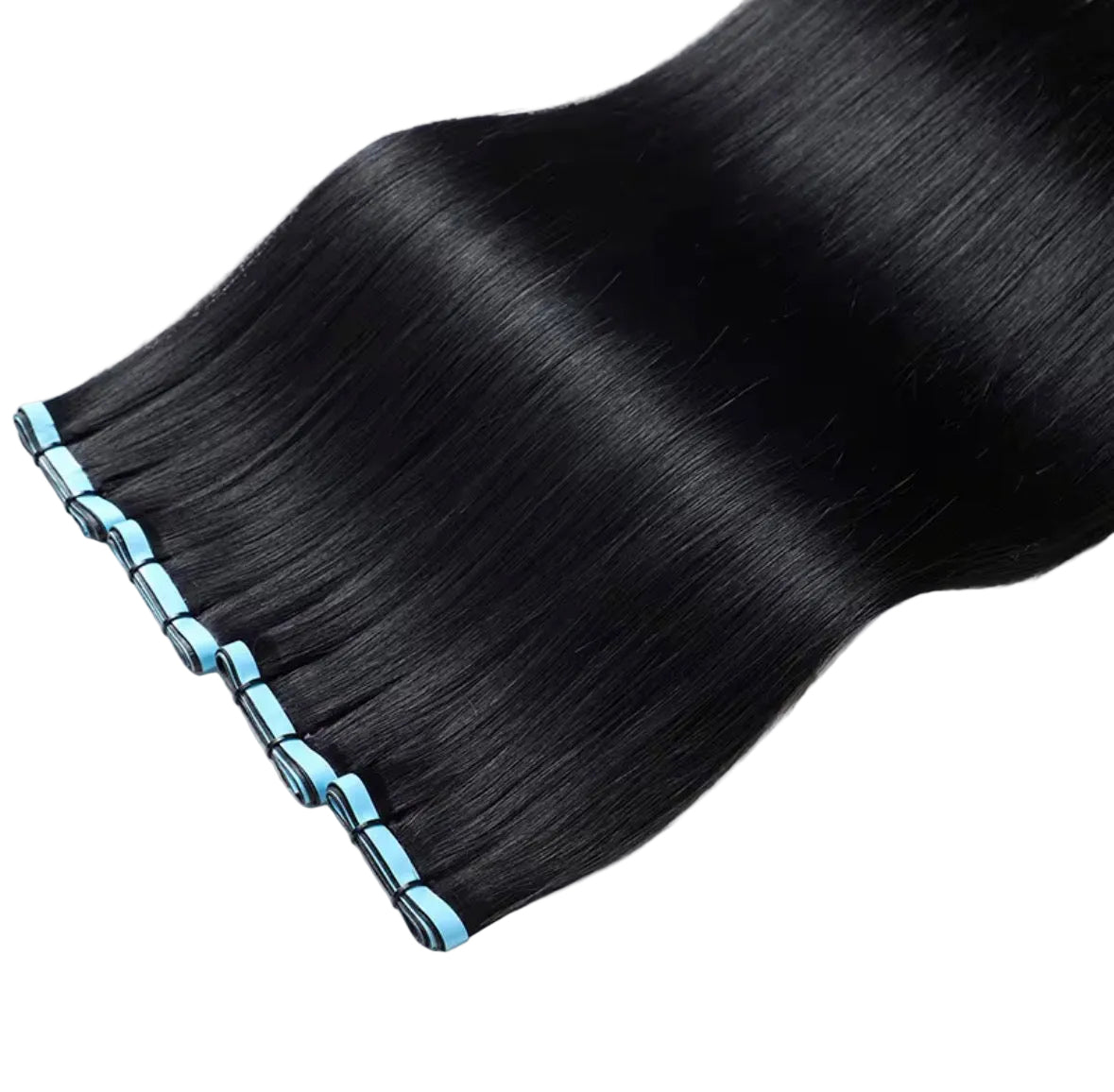 Invisible Tape Hair Extensions-Jet Black