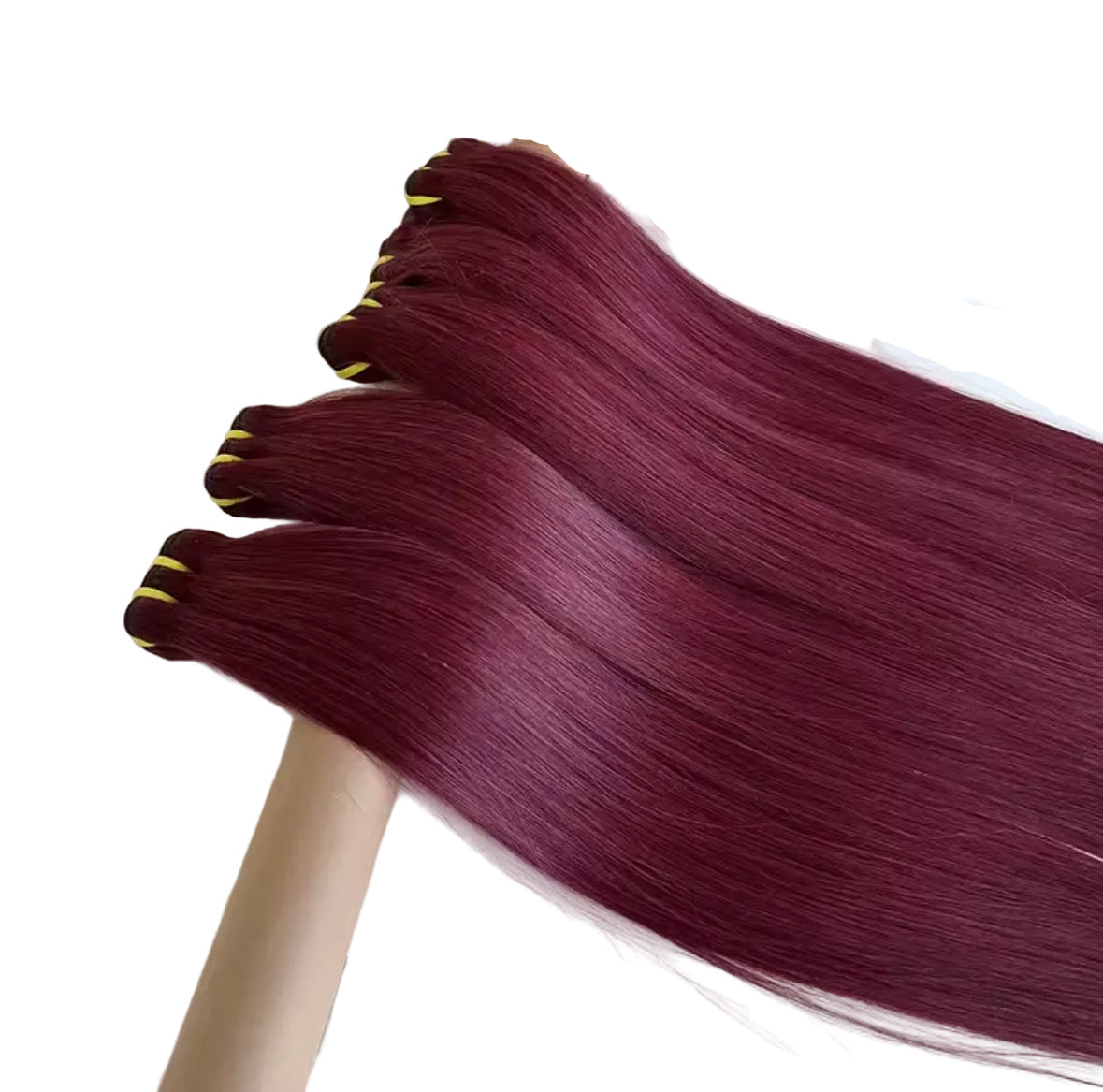 Weft Midnight Red Velvet