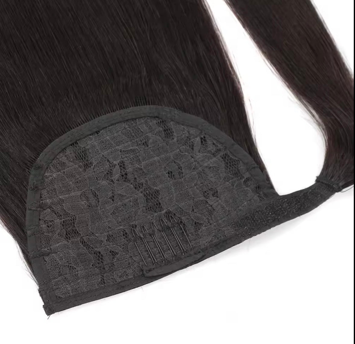 Natural Black Pony tail