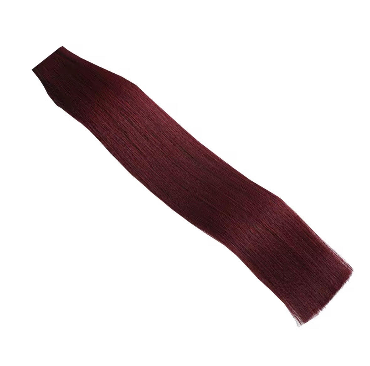 Weft Midnight Red Velvet