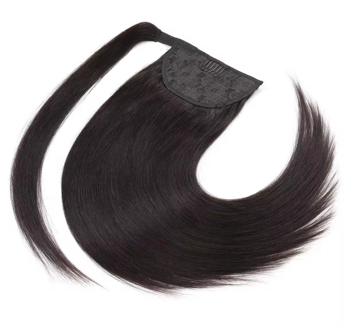 Natural Black Pony tail