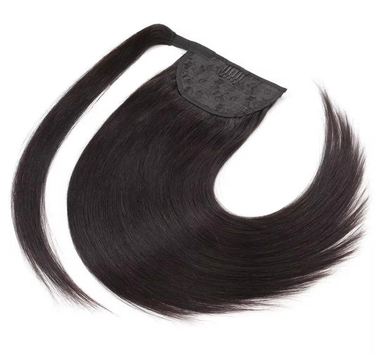 Natural Black Pony tail